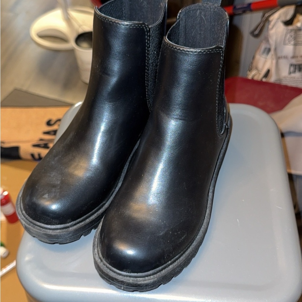 Black Combat & Moto Boots